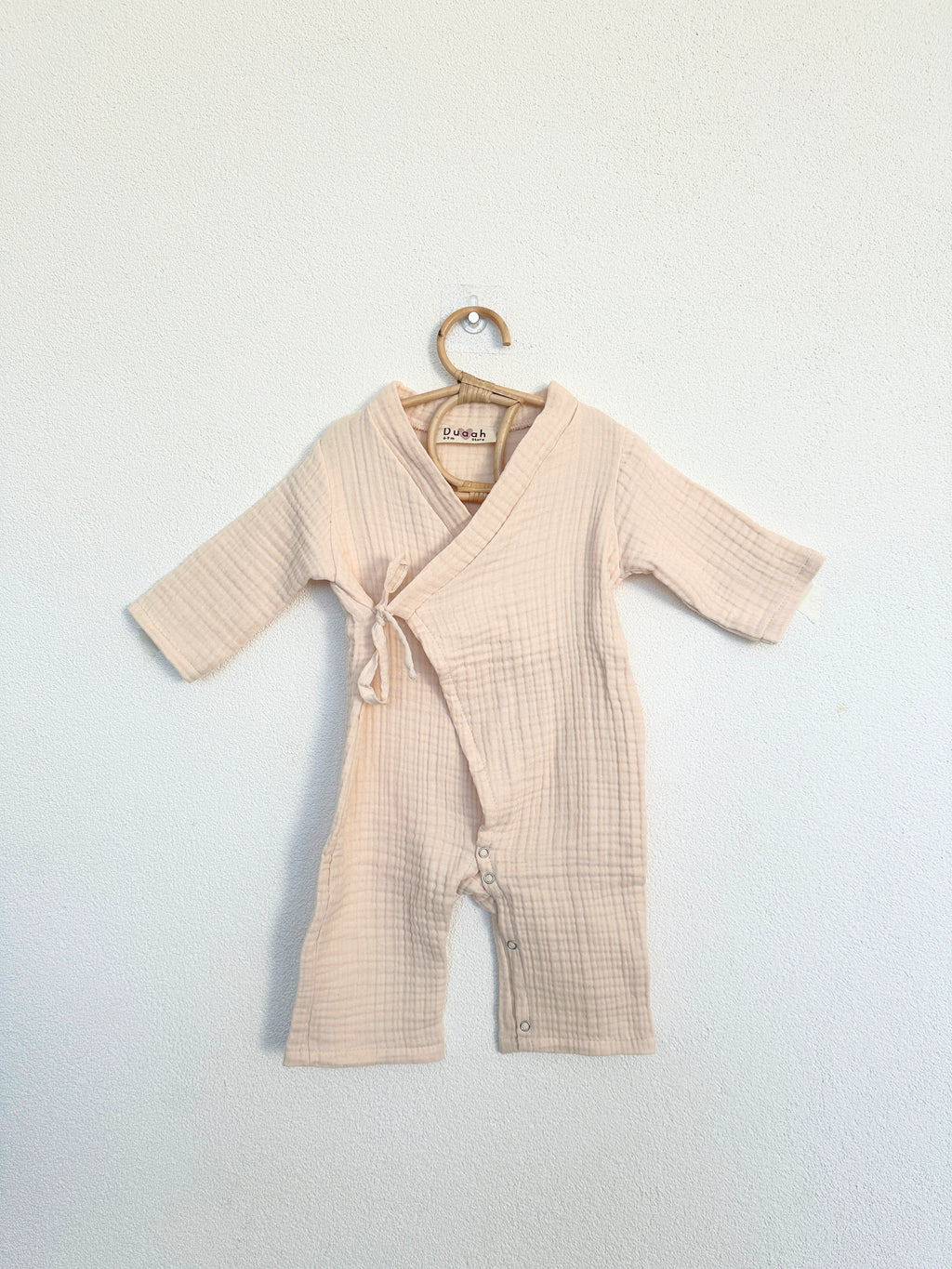 Biologisch Mousseline pakje - inclusief mutsje | Beige