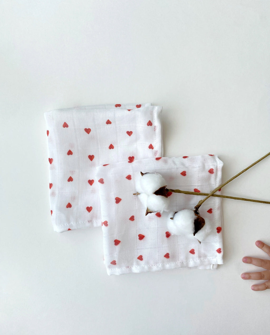 Hydrofiele monddoekjes | hartjes