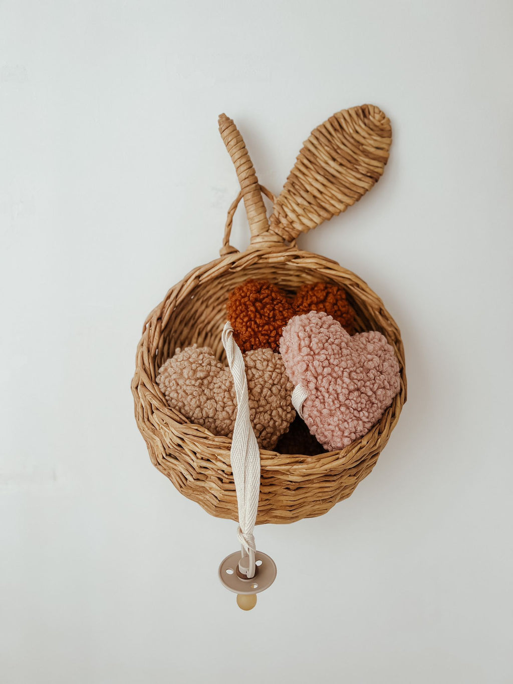 Teddy speenknuffel Hartje