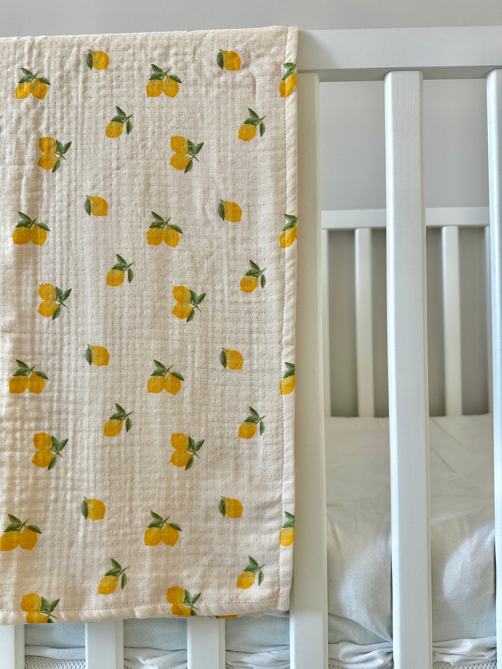 Hydrofiele doek | Biologisch katoen | 100x100 cm | Citroen