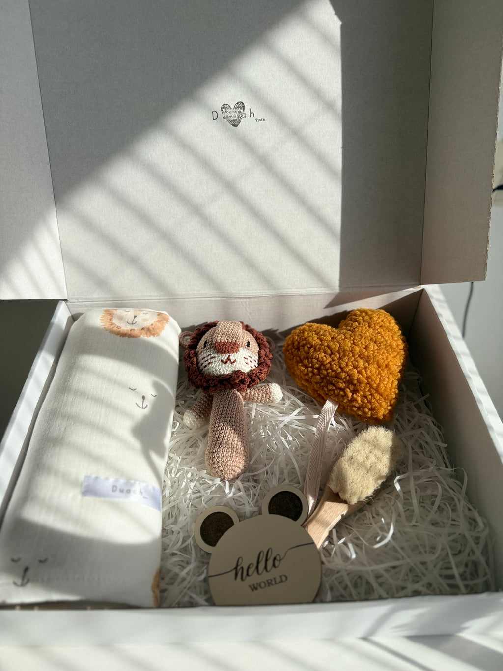 Luxe Kraamcadeau set | Leeuw