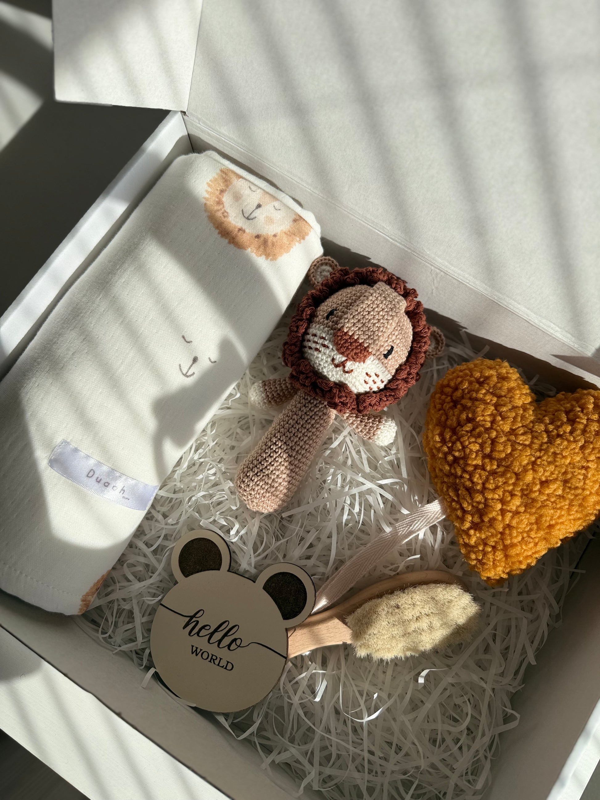 Luxe Kraamcadeau set | Leeuw