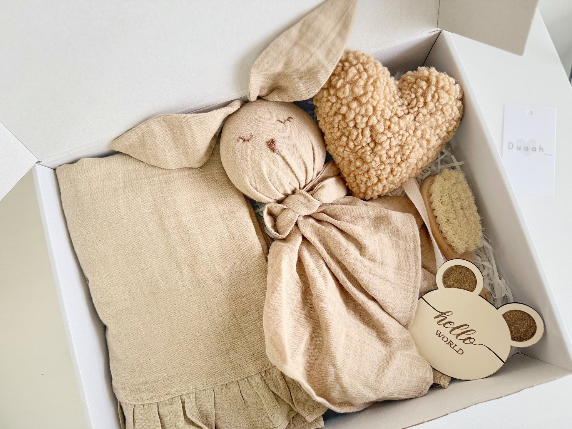 Luxe Kraamcadeau set | Brown Bunny
