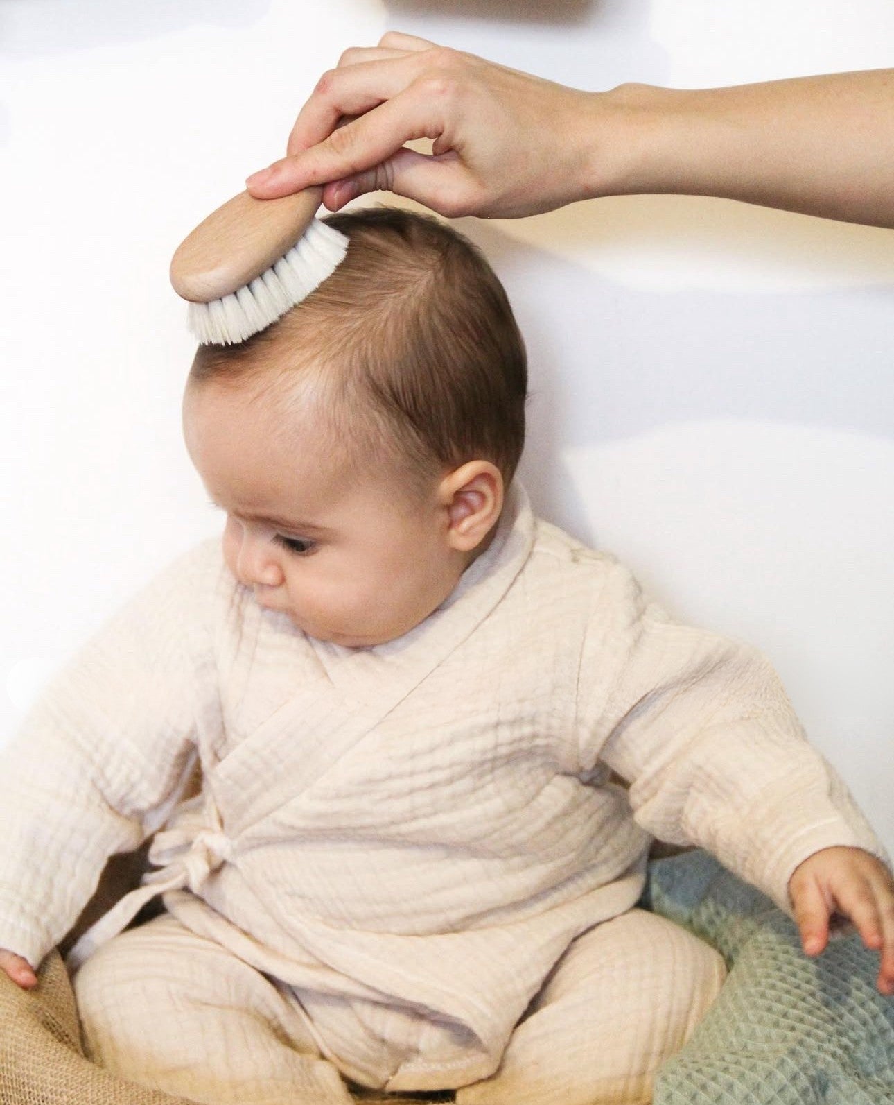 Baby Borstel | 100% natuurlijke geitenhaar |