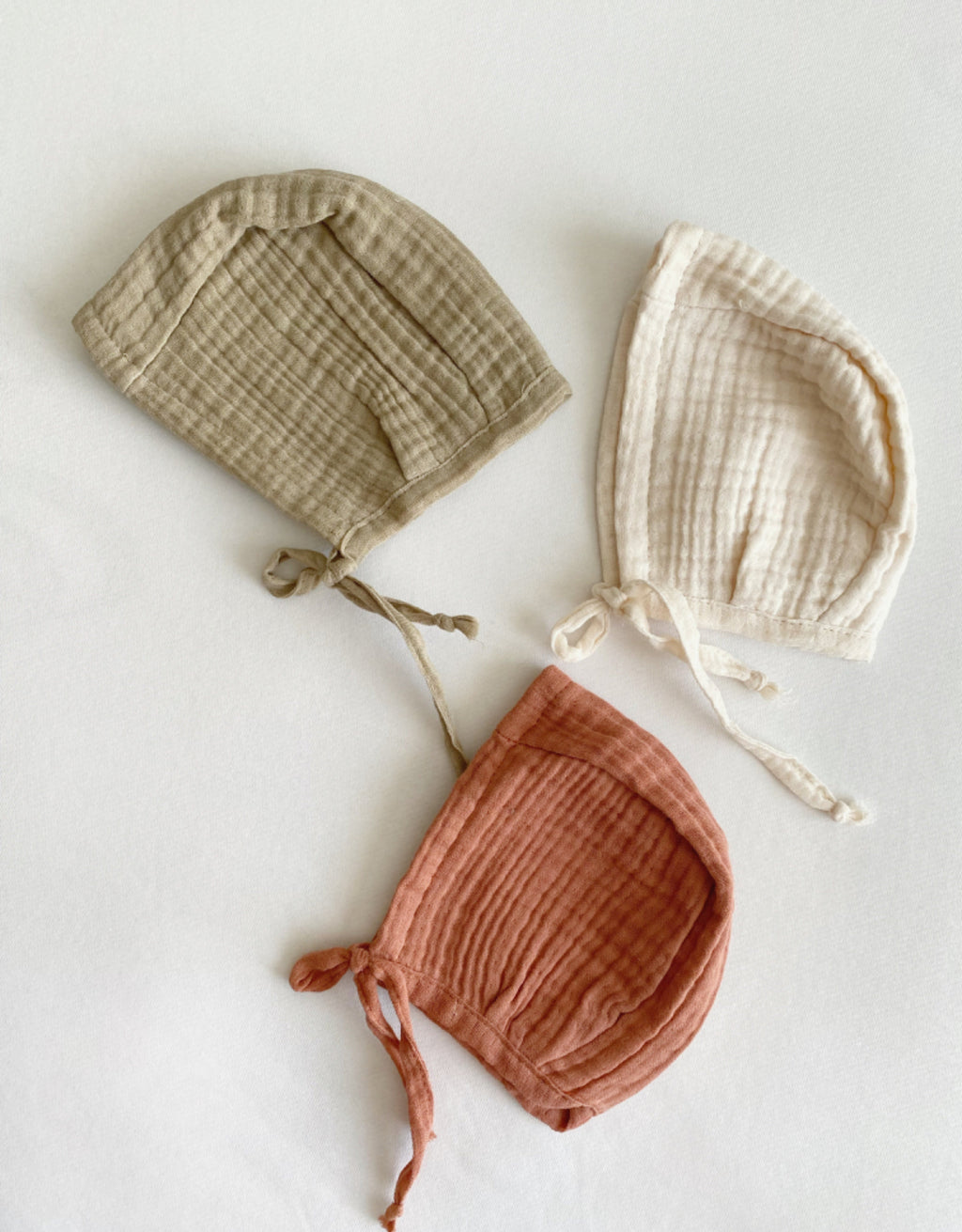 Biologisch Mousseline pakje - inclusief mutsje | Bruin