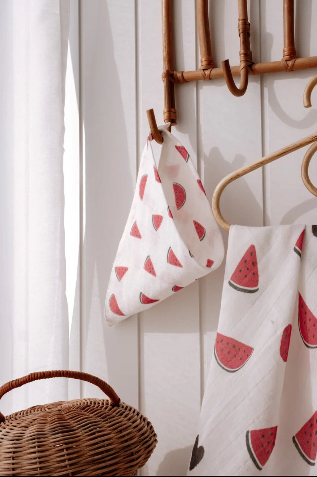 Slabbetje biologisch katoen | watermeloen