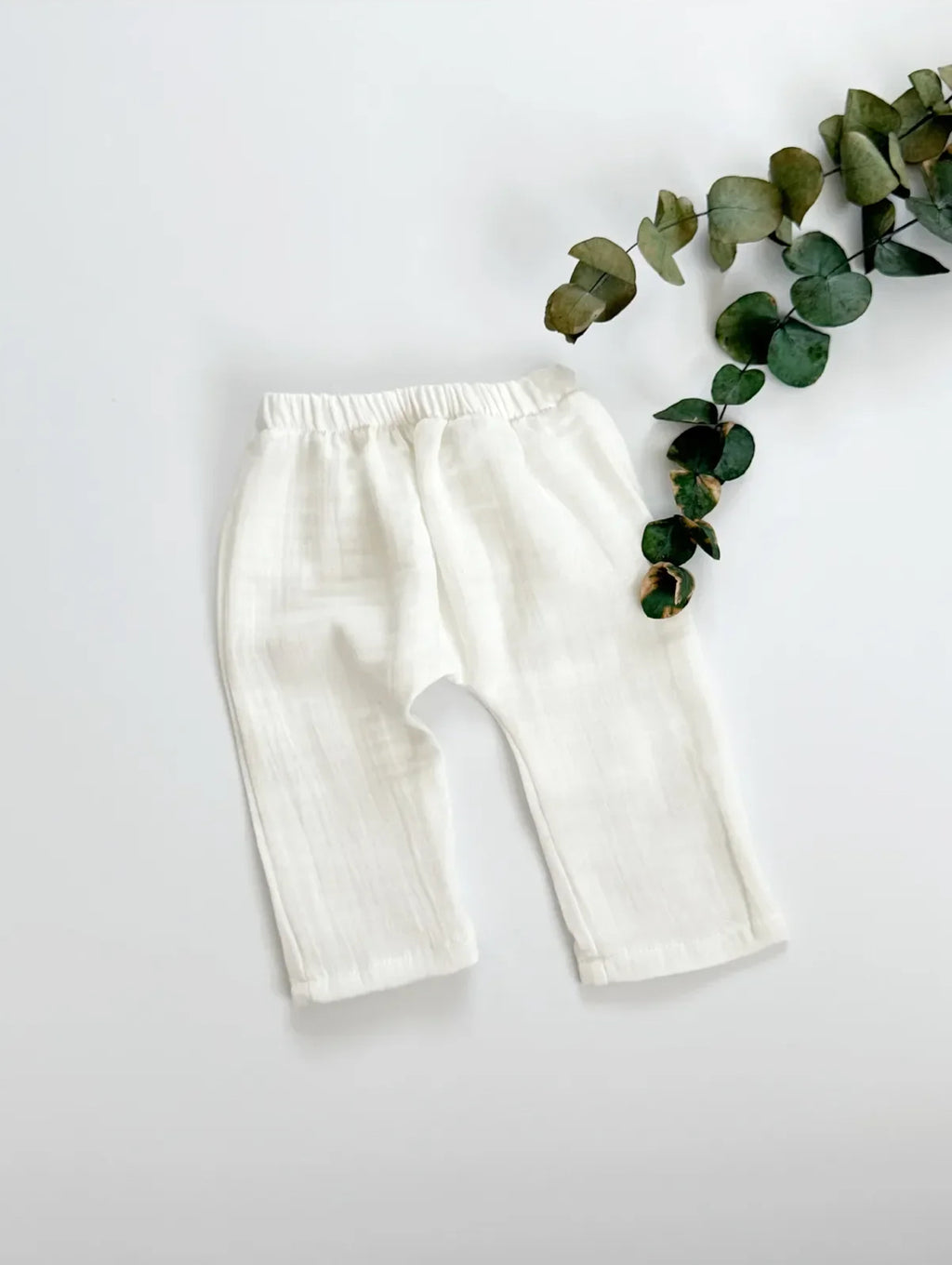 Muslin Newborn set | Biologisch katoen | Wit | 4-delig