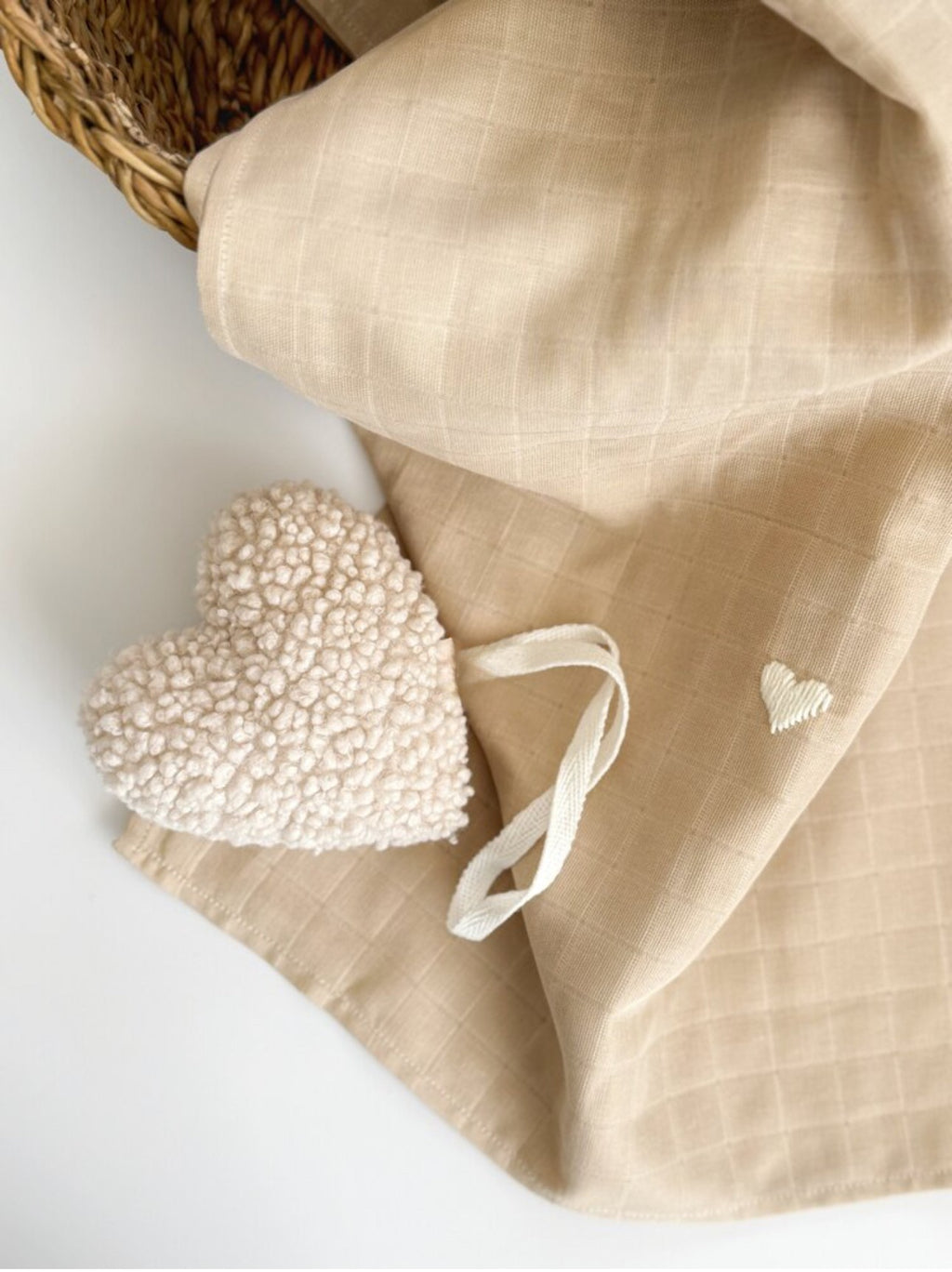 Teddy speenknuffel Hartje