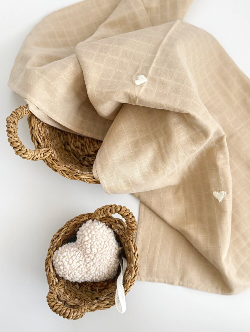 Teddy speenknuffel Hartje