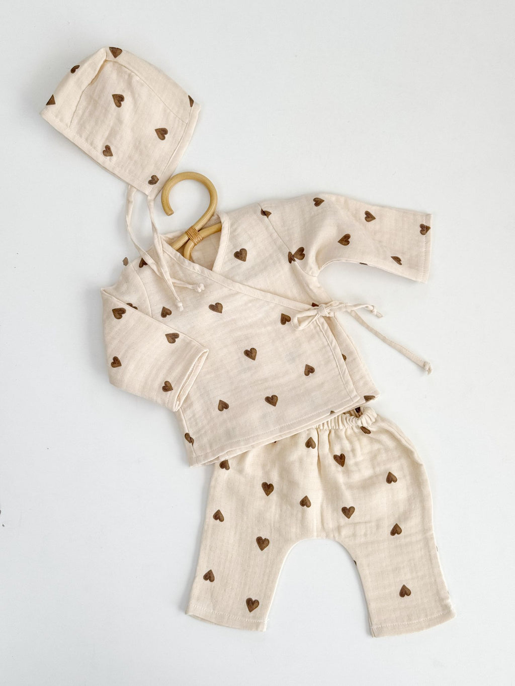 newborn setje 0-3 maanden, 100% biologische katoen